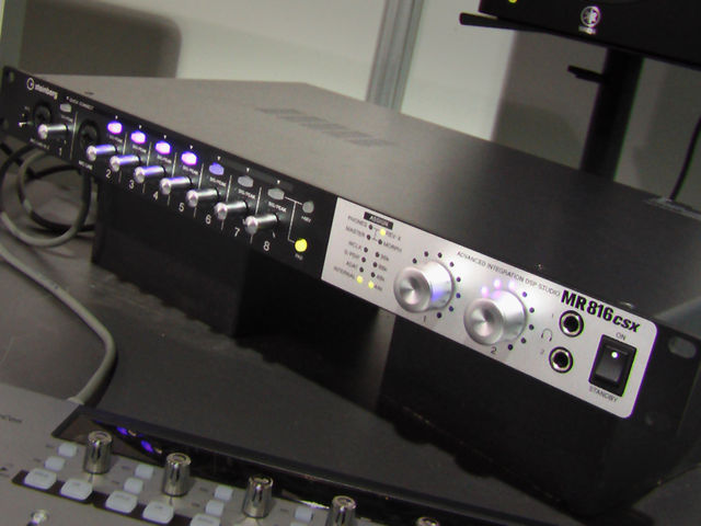 blank Steinberg's MR816 CSX on show at the Frankfurt Musikmesse 08